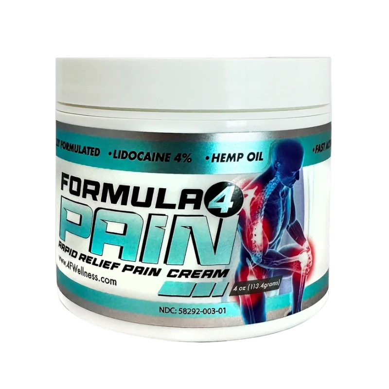 4F Wellness - Rapid Relief Topical Hemp Pain Cream