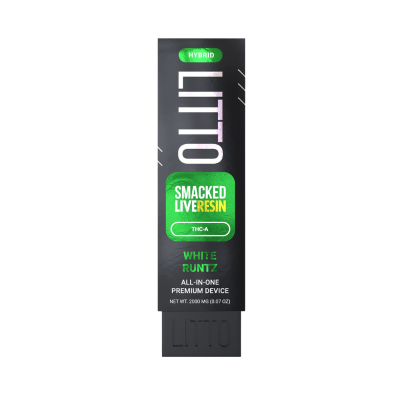 LITTO - SMACKED - Hybrid - Live Resin THCA - White Runtz