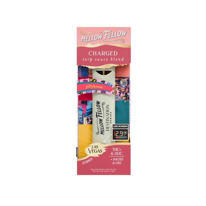 Mellow Fellow - Charged - Jillybean - 2mL Vape 