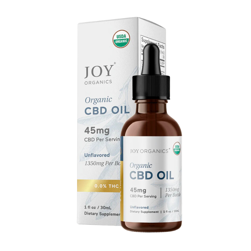 Joy Organics - Broad Spectrum CBD Tincture - 45mg