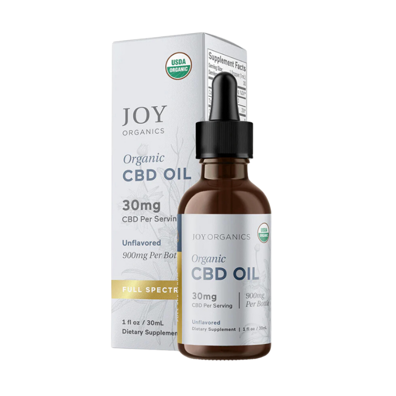 Joy Organics - Full Spectrum CBD Tincture - 30mg