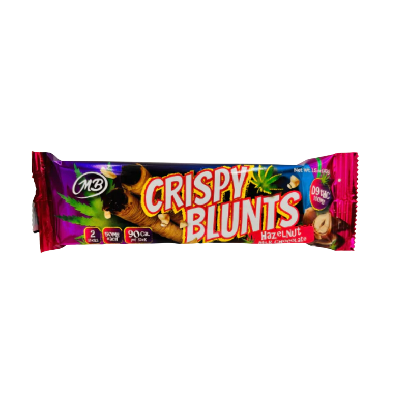 Crispy Blunts - 100mg THC - Hazelnut Chocolate