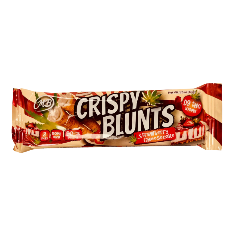 Crispy Blunts - 100mg THC - Strawberry Cheesecake