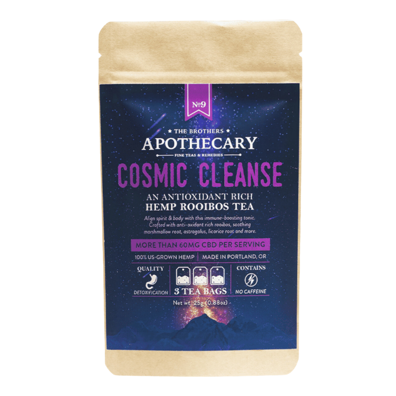 The Brothers Apothecary - CBD Tea - Cosmic Cleanse - 3 pack