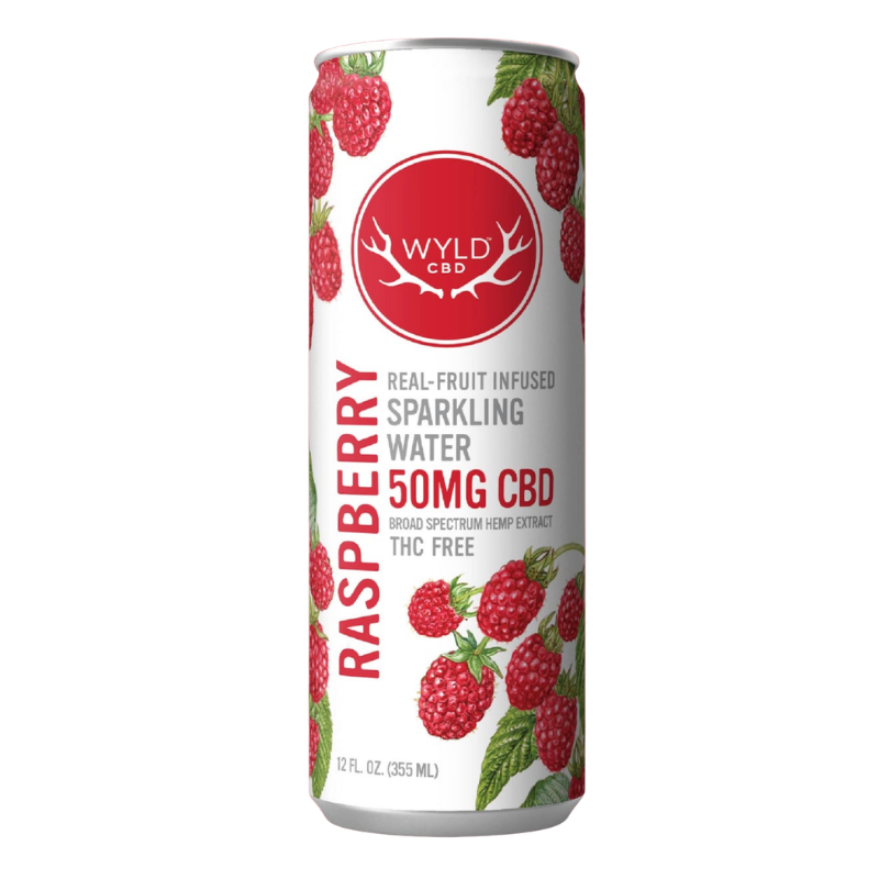 Wyld Raspberry CBD Sparkling Water