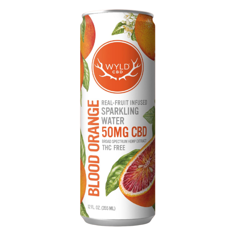 Wyld Blood Orange CBD Sparkling Water