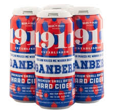 1911 Loganberry 4Pk 12oz Cans
