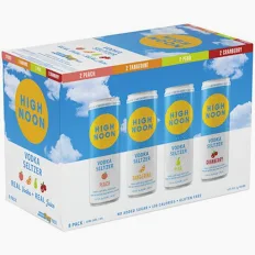 High Noon Sun Sips Vodka & Soda Day Pack 8 Pack 8 x 355ml