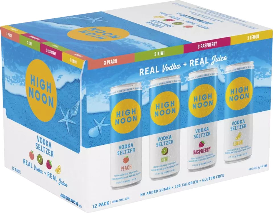 High Noon Beach Variety Pack 12pk 355ml Cans