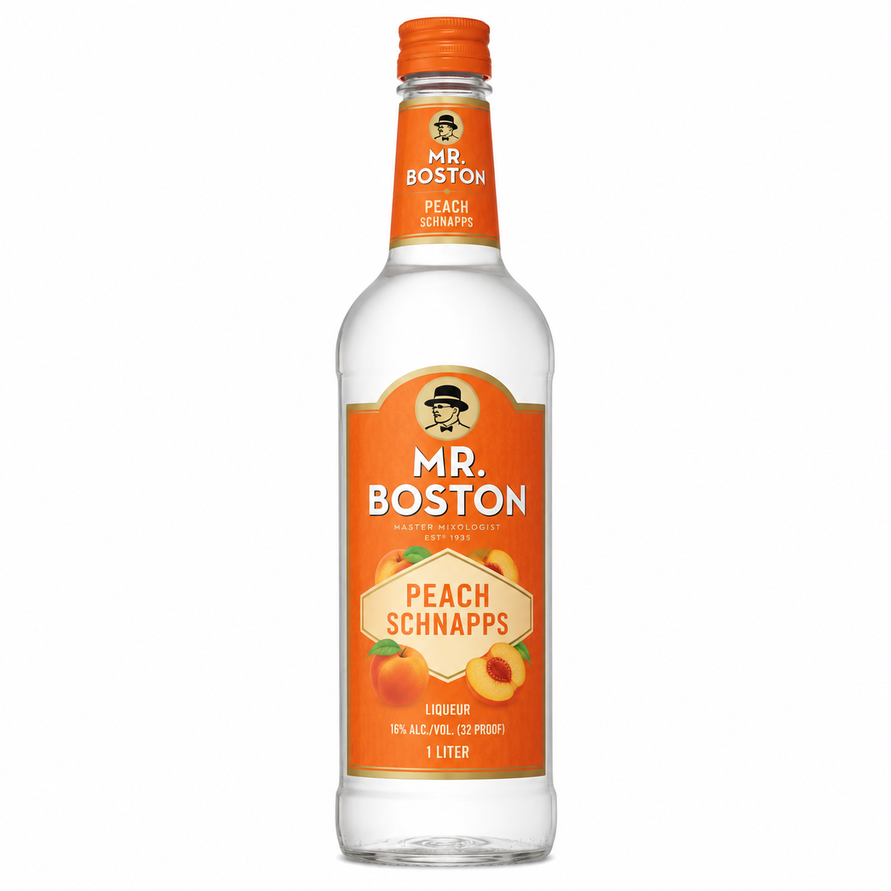 Mr Boston Peach Schnapps 1L