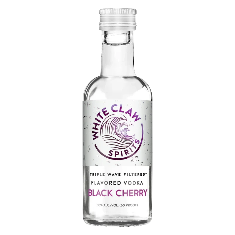 White Claw Black Cherry Flavored Vodka 50ml