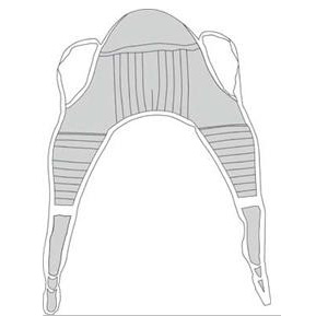 Drive U-sling with Head Support