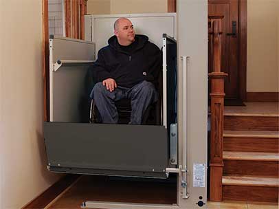 Bruno Residential Vertical Platform Lift Model: VPL-3100B; VPL-3200B