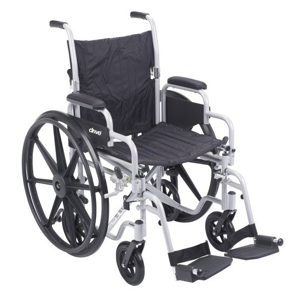 Drive Poly-Fly Lightweight Wheelchair/Transport Chair