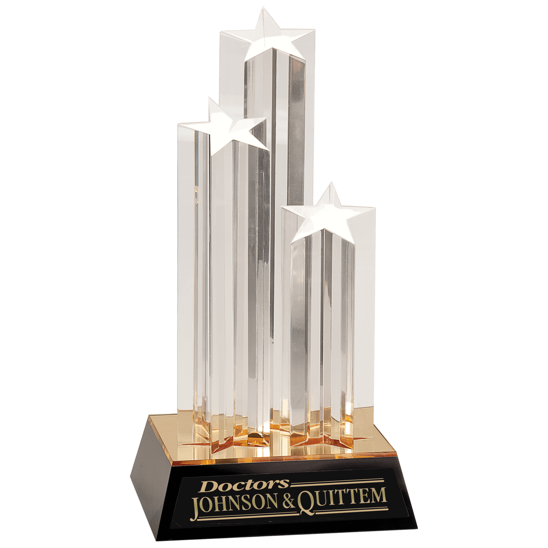 Acrylic Triple Star Award