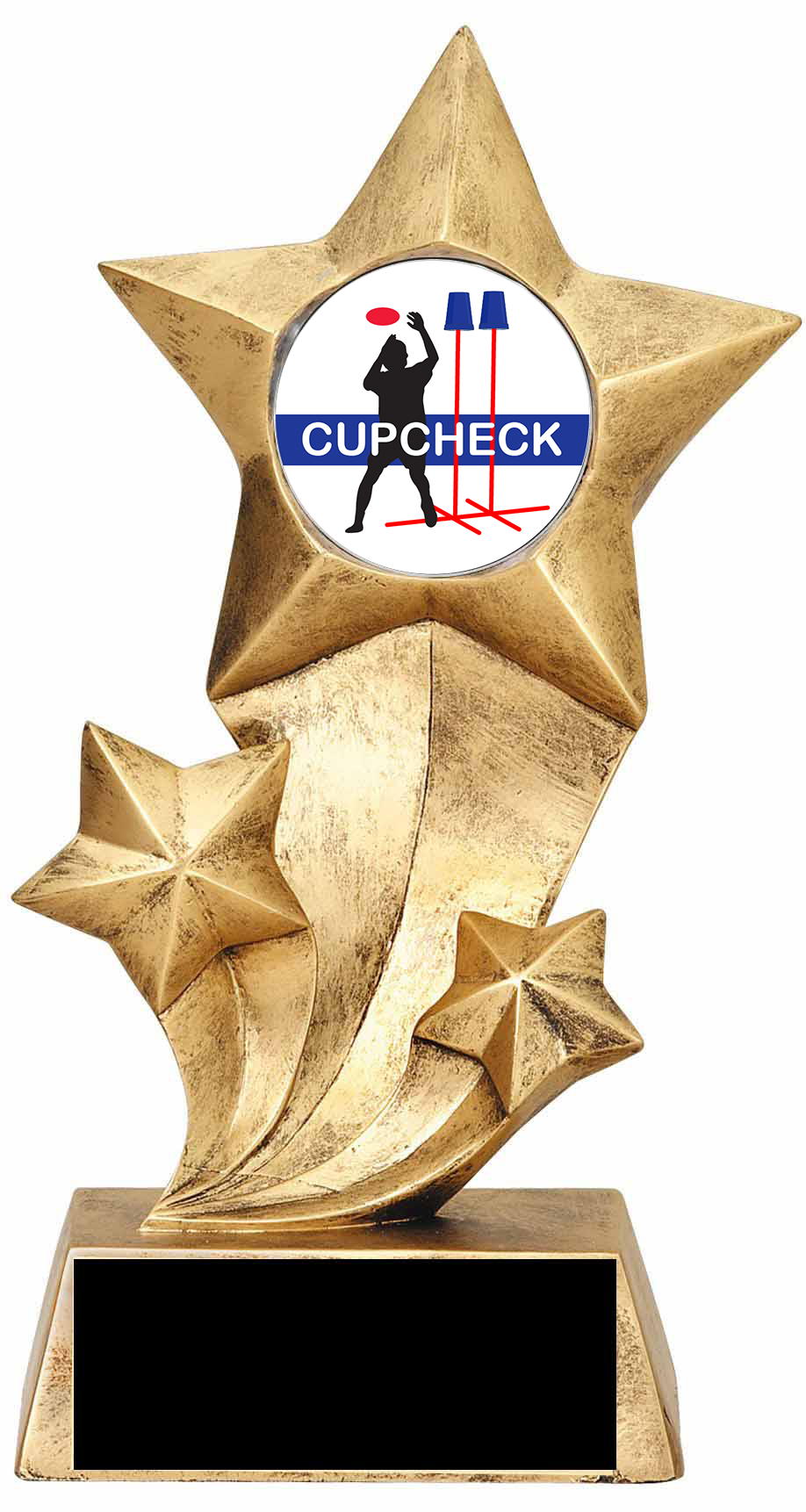 Resin Stars Cupcheck Trophy