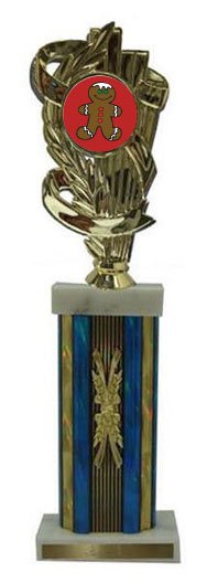 Gingerbread Large Column Trophies