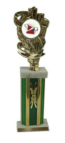 Large Column Cornhole 1 Trophies