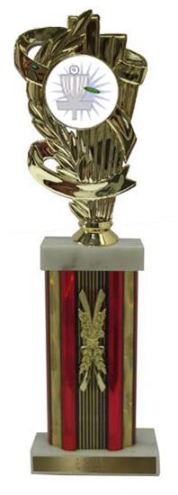 Column Frisbee Golf Trophies