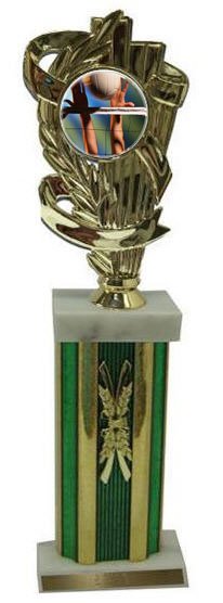 Large Column Volleyball Trophies