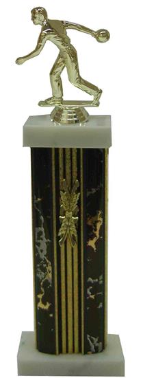 Bowling Column Trophy