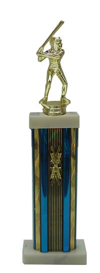 Female Softball Column Trophy