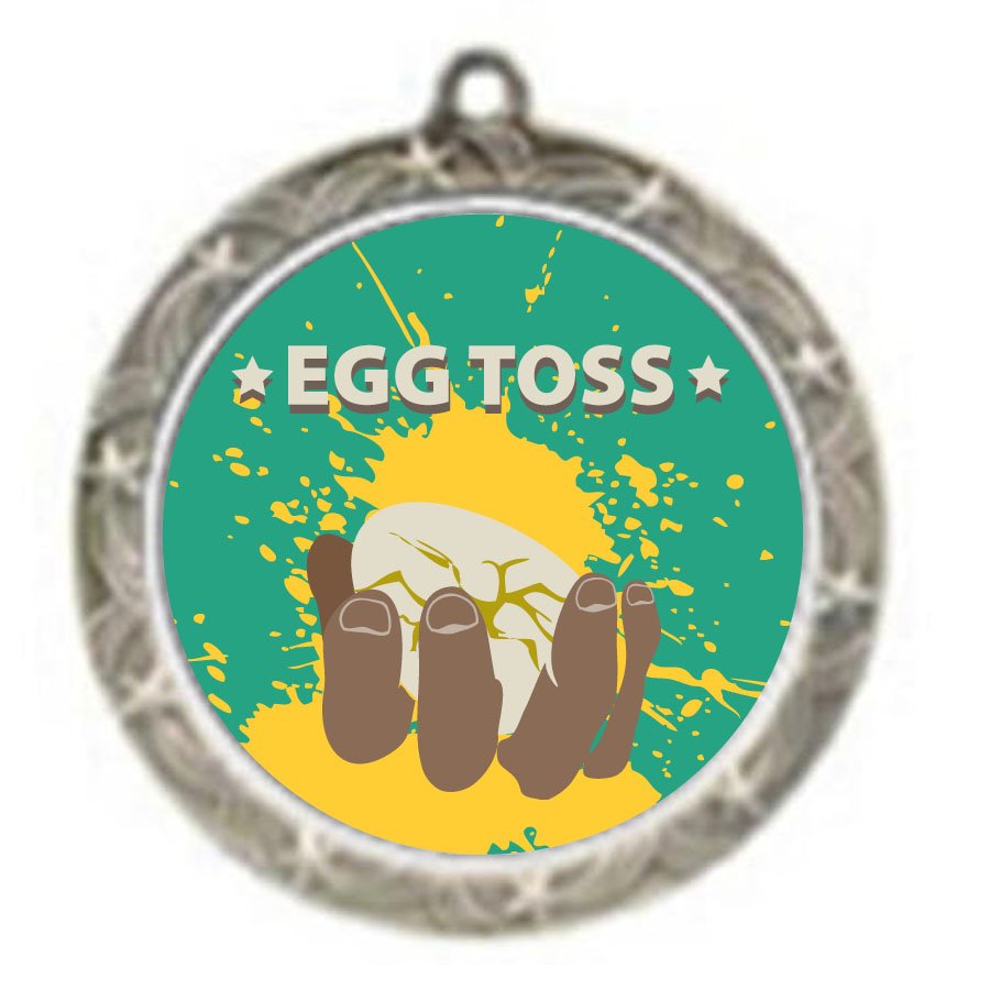 Egg Toss Shooting Star Medal