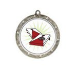 Cornhole Shooting Star Neck Medal