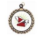 Victory Cornhole Neck Medal