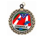 Cornhole Victory Neck Medal
