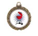 Victorious Barbecue Neck Medal
