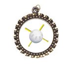 Wiffle Ball Neck Medal
