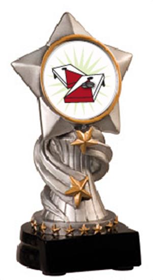 Cornhole Encore Resin Trophy