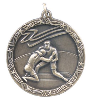 Wrestling Star Medal