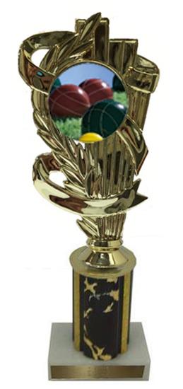 Bocce Ball Column Trophy