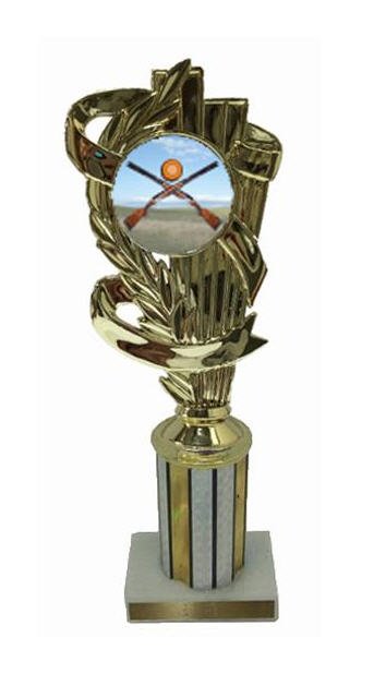 Sporting Clay Column Trophy