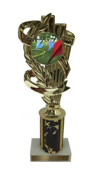 Lawn Dart Column Trophy