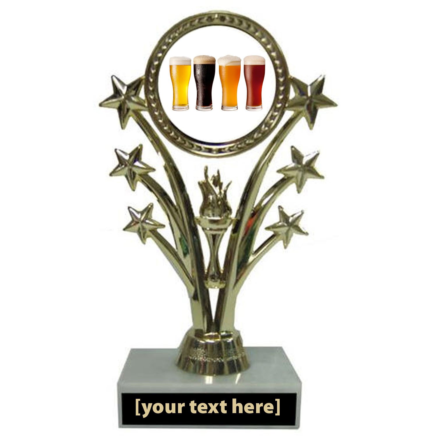 Lacrosse Midnite Star Resin Trophy