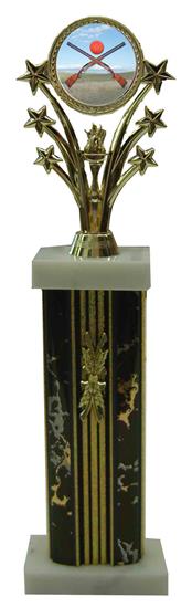 Sporting Clays Large Star Column Trophies