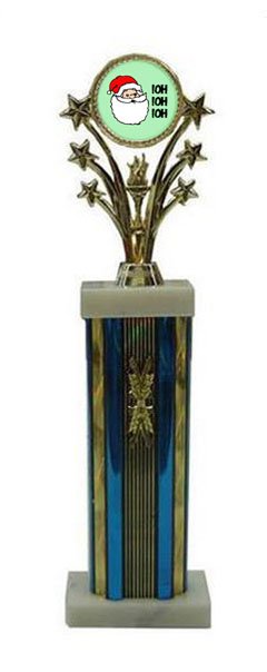 Large Star Column Santa  Trophies