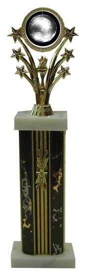 Large Star Column Disco Trophies