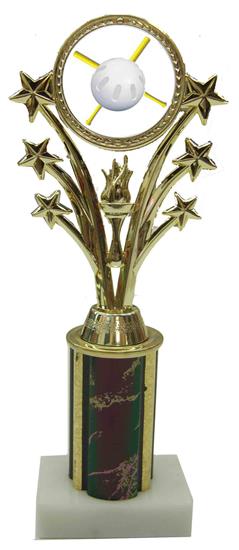 Wiffle Ball Star Column Trophy