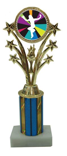 Just Dance Wii Star Column Trophy