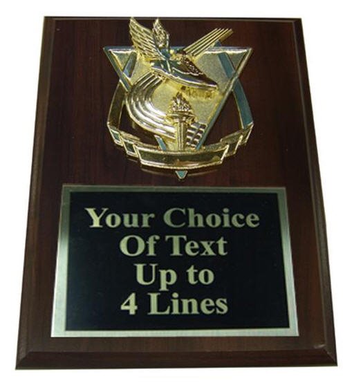 Track Plaque