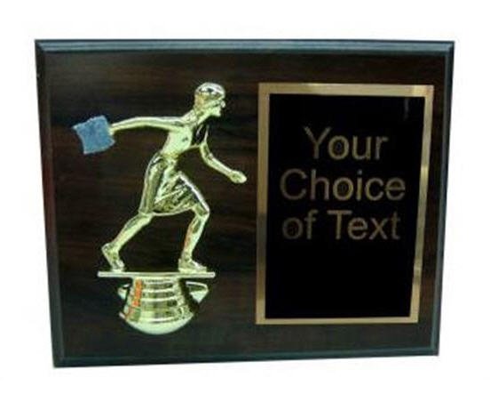 Plaque with Female Cornhole Figure