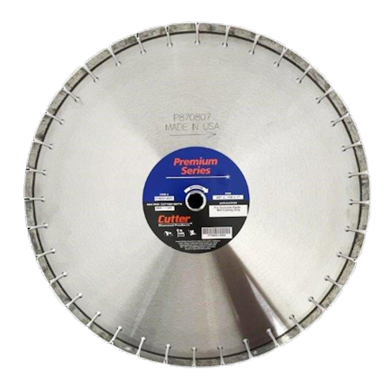 Cured Concrete Blades