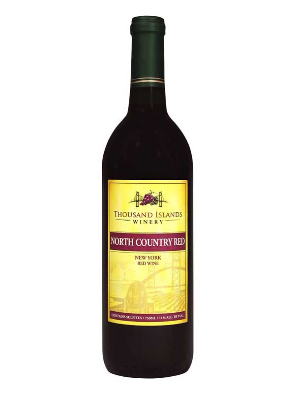 1000 Islands Winery North Country Red 750ml