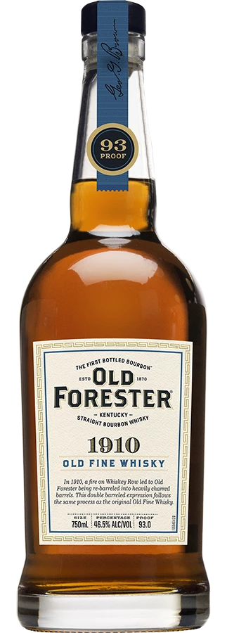 Old Forester 1910 Old Fine Whisky Kentucky Straight Bourbon Whisky 750ml