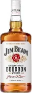 Jim Beam White Label Kentucky Straight Bourbon Whiskey 1.75L
