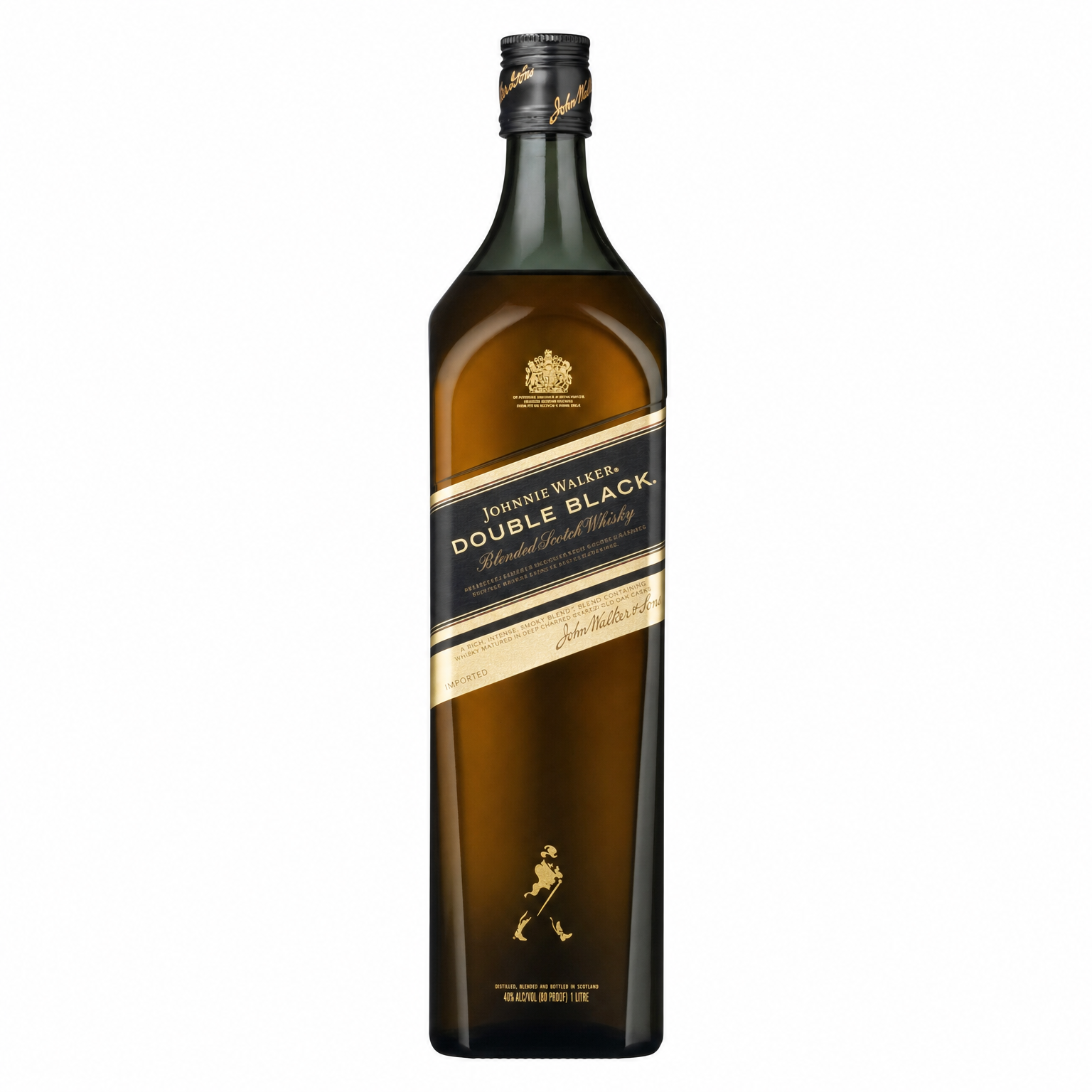 Johnnie Walker Double Black Blended Scotch Whisky 1L